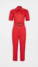 WeWoreWhat Short Sleeve Belted Jumpsuit at Shopbop