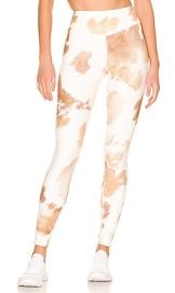 WeWoreWhat V-Shape Leggings in Beige Multi at Revolve