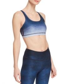 WornOnTV: Steffy’s blue ombre sports bra and leggings with mesh jacket ...