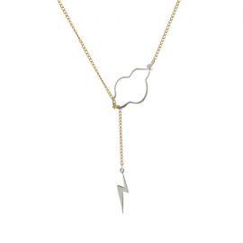 Weather the Storm Necklace at Peggy Li