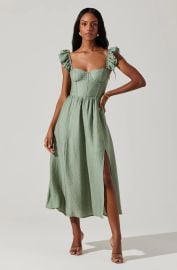 Wedelia Bustier Midi Dress - ASTR the Label at ASTR The Label