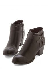 Week In Sleek Out Bootie at ModCloth