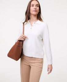Weekend Henley Sweater at Ann Taylor
