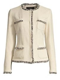 Weekend Max Mara - Edo Tweed Short Jacket at Saks Fifth Avenue