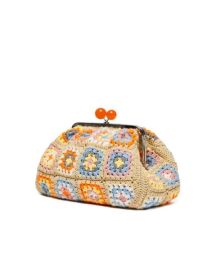 Weekend Max Mara Max Mara Weekend Nembo Medium Multicolor Clutch italist ALWAYS LIKE A SALE at Italist