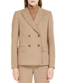 Weekend Max Mara Rodeo Houndstooth Double Breasted Jacket Bloomingdales at Bloomingdales