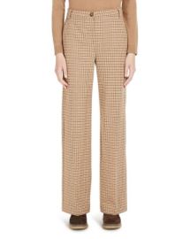 Weekend Max Mara Seggio Houndstooth Wide Leg Pants Bloomingdales at Bloomingdales