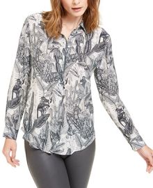 Weekend Max Mara Silk Cine Floral Pattern Top  Reviews - Tops - Women - Macys at Macys