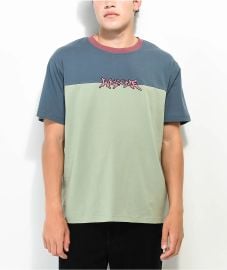 Welcome Skateboards Gridiron Blue Football Shirt at Zumiez