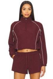 Wellbeing Beingwell Tanner Half Zip Jacket In Port Royale Cream at Revolve