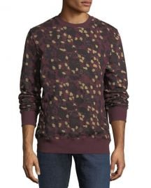 Wesc Miles Animal Printed Sweatshirt at Last Call