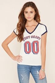 West Coast Graphic Top by Forever 21 at Forever 21