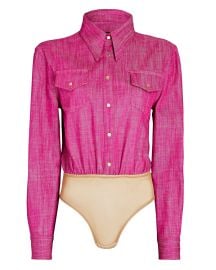 Western Body Blouse Sergio Hudson Collections at Sergio Hudson