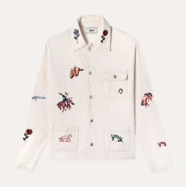 Western Embroidered Chore Jacket at YONY