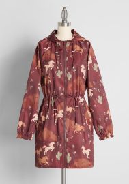 Western Wilderness Rain Jacket at ModCloth