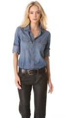 Western shirt by Current Elliot at Shopbop