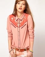 Western shirt by Maison Scotch at Asos