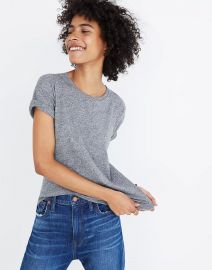 Whisper Cotton Crewneck Tee at Madewell