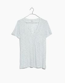 Whisper Cotton V-Neck Pocket Tee by Madewell at Madewell