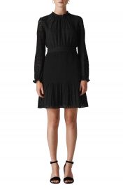 Whistles Animal Devor   Pleated Dress at Nordstrom