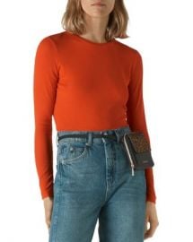 Whistles Essential Crewneck Top Women - Bloomingdale s at Bloomingdales