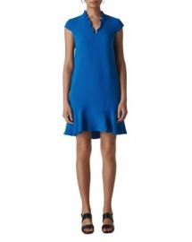 WornOnTV: Sara’s blue ruffled v-neck dress on GMA Strahan And Sara ...