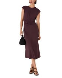 Whistles Gathered Midi Dress Bloomingdale39s at Bloomingdales