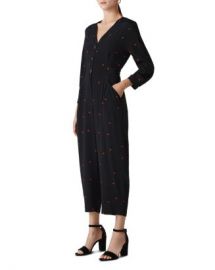 Whistles Heart Print Jumpsuit Women - Bloomingdale s at Bloomingdales