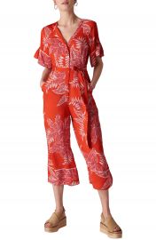 Whistles Kamma Palmyra Print Jumpsuit at Nordstrom