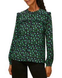 Whistles Winter Ditsy Floral Print Top Women - Bloomingdale s at Bloomingdales