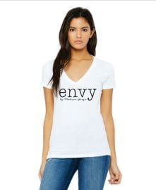 White Envy Tee at Envy by Melissa Gorga