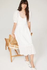 White Eyelet Louisa Nap Dress by Hill House Home Rent the Runway at Rent the Runway