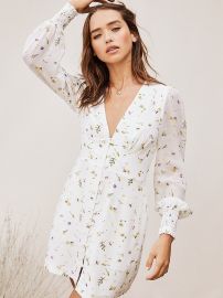 White Floral Dress by TvF for DvF at Diane von Furstenberg