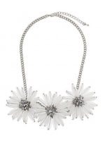 White Flower necklace at Dorothy Perkins