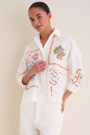 White Fonte Shirt Weekend Max Mara at Tuckernuck