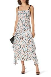 White Printed Dress by Jason Wu for 85 - 100 at Rent the Runway