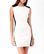 White colorblock dress from Forever 21 at Forever 21