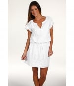 White cotton dress at 6pm