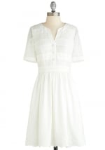 White dress like Emilys at Modcloth