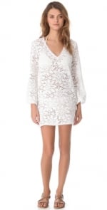 White floral cover up at Shopbop