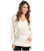 White hooded sweater like Emilys at Zappos