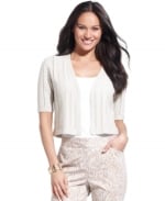 White knit colero by Charter Club at Macys