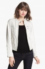 White leather jacket like Janes at Nordstrom