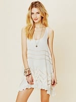 White loose dress from Free People at Free People