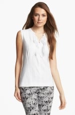 White ruffle top at Nordstrom at Nordstrom