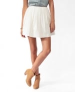 White skirt at Forever 21 at Forever 21