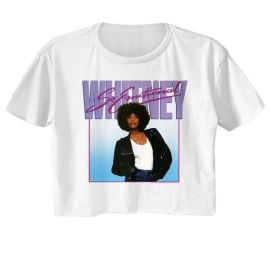 Whitney Houston Cropped So Emtional Tee at Walmart