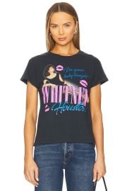 Whitney Houston Your Baby Tonight Tour Tee at Revolve