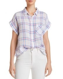 Whitney Plaid Shirt at Bloomingdales