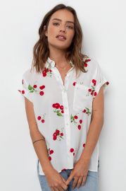 Whitney Shirt in Cherry Bloom by Rails at Rails